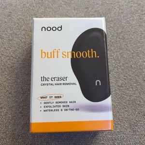 Nood Buff Smooth Hair Removal Eraser - Black